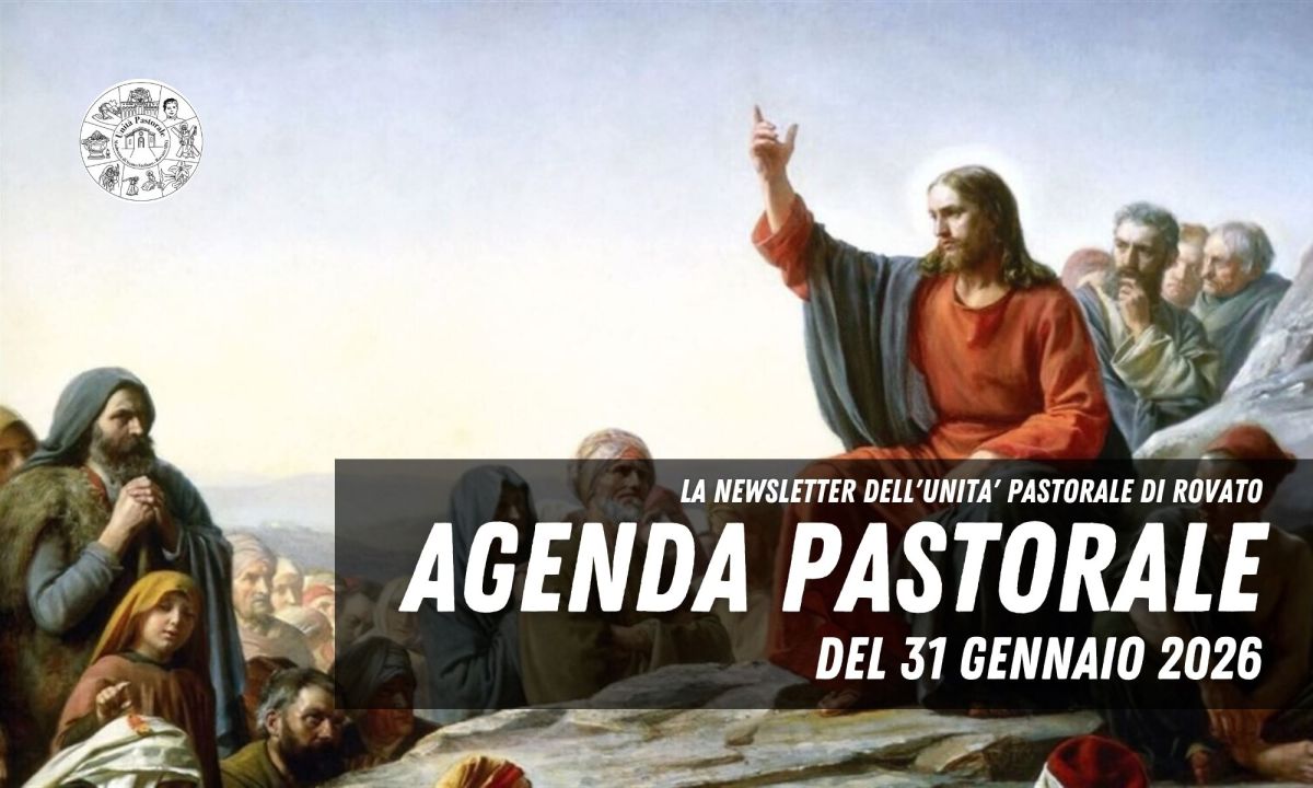 Agenda Pastorale del 31 Gennaio&nbsp;2026