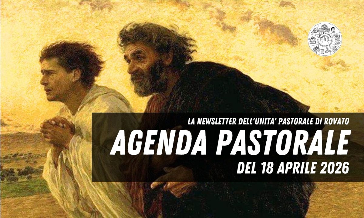 Agenda Pastorale del 18 Aprile&nbsp;2026