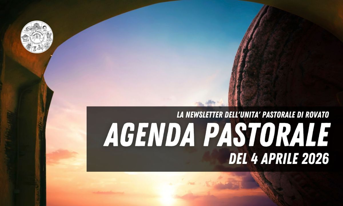 Agenda Pastorale del 04 Aprile&nbsp;2026