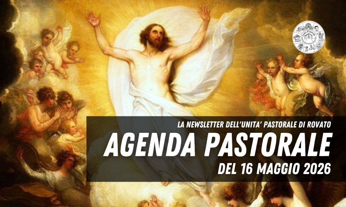 Agenda Pastorale del 16 Maggio&nbsp;2026