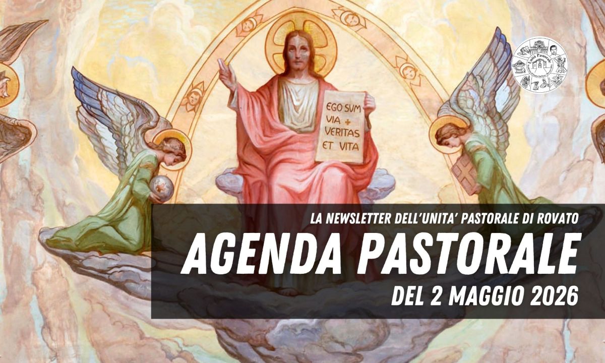 Agenda Pastorale del 02 Maggio&nbsp;2026