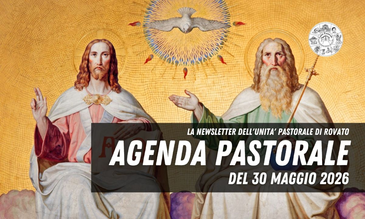 Agenda Pastorale del 30 Maggio&nbsp;2026