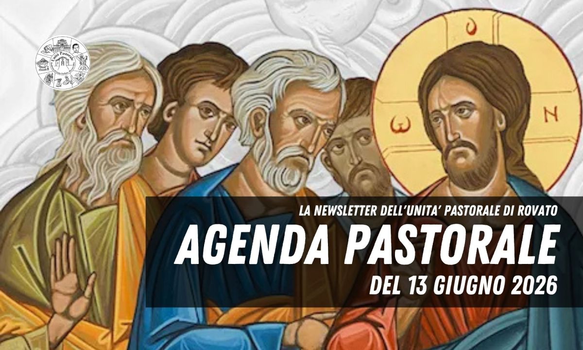 Agenda Pastorale del 13 Giugno&nbsp;2026