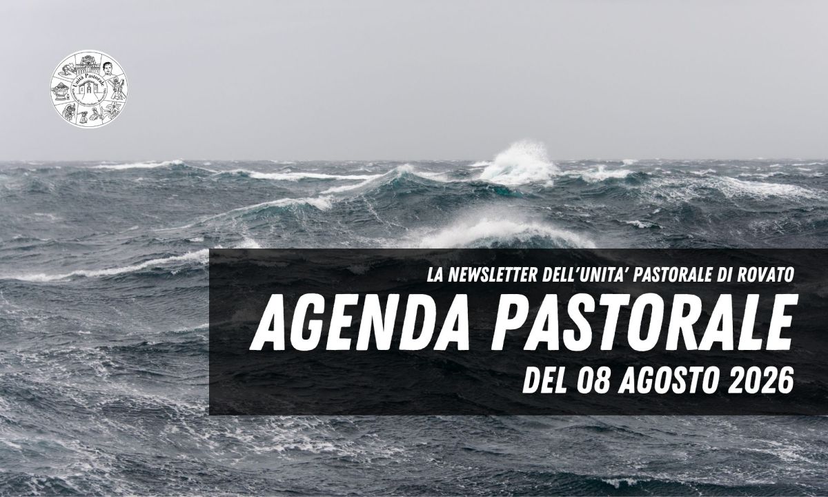 Agenda Pastorale del 08 Agosto&nbsp;2026