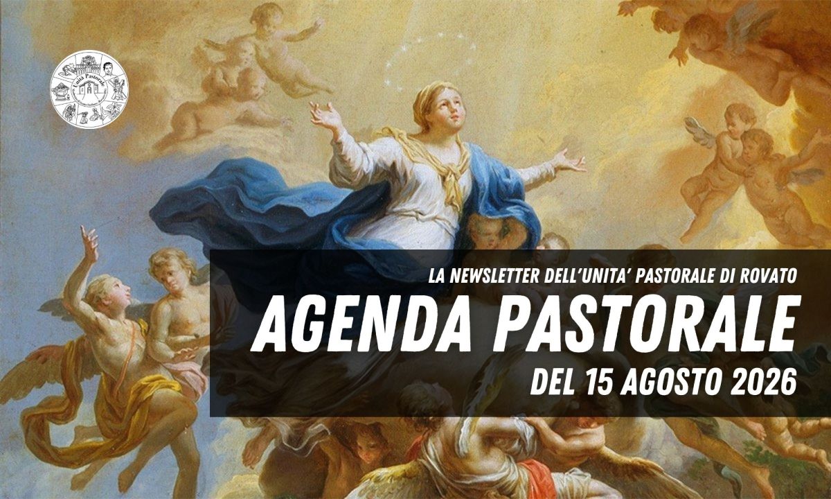 Agenda Pastorale del 15 Agosto&nbsp;2026